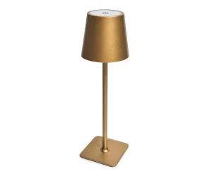 VenCore 2792-10010 - LED Table Light Rechargeable CCT Gold Brush - Διακοσμητικό Φωτιστικό 