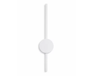 VenCore Axion White 6093-20095 - Μοντέρνο Επιτοίχιο Φωτιστικό Απλίκα LED 12W Λευκό Αλουμίν