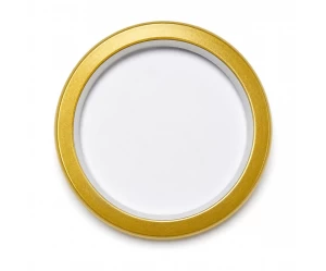 VenCore Noctis Gold 6093-20016 - Μοντέρνο Επιτοίχιο Φωτιστικό Απλίκα LED 12W Χρυσό Αλουμίν