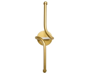 VenCore Aureon Gold 6093-20149 - Μοντέρνο Επιτοίχιο Φωτιστικό Απλίκα LED 12W Χρυσό Αλουμίν
