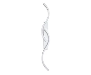 VenCore Zevora White 6093-20135 - Μοντέρνο Επιτοίχιο Φωτιστικό Απλίκα LED 12W Λευκό Αλουμί