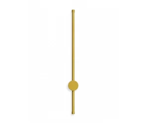 VenCore Serenor Gold 6093-20129 - Μοντέρνο Επιτοίχιο Φωτιστικό Απλίκα LED 7W Χρυσό Αλουμίν
