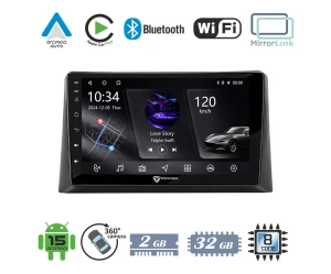 VenCore 3236-10005-0102B - Οθόνη Multimedia Android 15 9 PX5S Octa-Core 2GB/32GB IPS με Πρ
