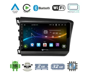 VenCore 3236-10007-0149B - Οθόνη Multimedia Android 15 9 9109A MTK6762 Octa-Core 2GB/32GB 