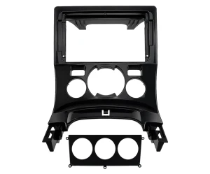 VenCore 3550-0163B - Πρόσοψη 9 με Καλωδίωση & CANbus Box για Peugeot 3008 2008-2016 – Μαύρ