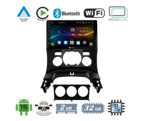 VenCore 3236-10007-0163B - Οθόνη Multimedia Android 15 9 9109A MTK6762 Octa-Core 2GB/32GB 