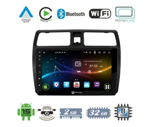 VenCore 3236-10008-0255B - Οθόνη Multimedia Android 15 10.1 9109A MTK6762 Octa-Core 2GB/32