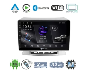 VenCore 3236-10005-0367S - Οθόνη Multimedia Android 15 9 PX5S Octa-Core 2GB/32GB IPS με Πρ