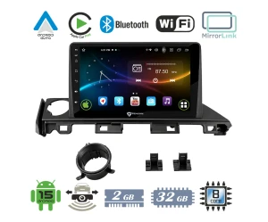VenCore 3236-10007-0448B - Οθόνη Multimedia Android 15 9 9109A MTK6762 Octa-Core 2GB/32GB 