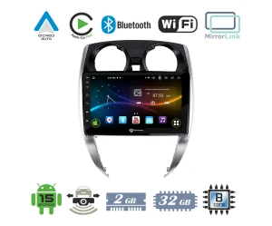 VenCore 3236-10008-0481B - Οθόνη Multimedia Android 15 10.1 9109A MTK6762 Octa-Core 2GB/32