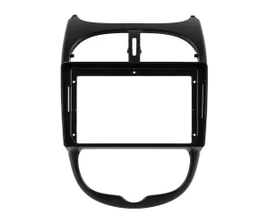 VenCore 3550-0540B - Πρόσοψη 9 με Καλωδίωση & CANbus Box για Peugeot 206 1998-2006 – Μαύρη