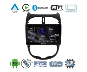 VenCore 3236-10005-0540B - Οθόνη Multimedia Android 15 9 PX5S Octa-Core 2GB/32GB IPS με Πρ