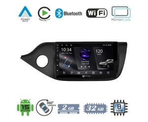 VenCore 3236-10005-0610B - Οθόνη Multimedia Android 15 9 PX5S Octa-Core 2GB/32GB IPS με Πρ