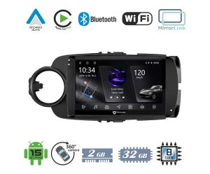 VenCore 3236-10005-0635B - Οθόνη Multimedia Android 15 9 PX5S Octa-Core 2GB/32GB IPS με Πρ