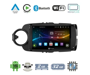 VenCore 3236-10007-0635B - Οθόνη Multimedia Android 15 9 9109A MTK6762 Octa-Core 2GB/32GB 