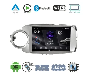 VenCore 3236-10005-0635S - Οθόνη Multimedia Android 15 9 PX5S Octa-Core 2GB/32GB IPS με Πρ