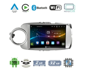 VenCore 3236-10007-0635S - Οθόνη Multimedia Android 15 9 9109A MTK6762 Octa-Core 2GB/32GB 
