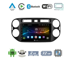 VenCore 3236-10007-0639B - Οθόνη Multimedia Android 15 9 9109A MTK6762 Octa-Core 2GB/32GB 