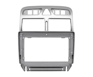 VenCore 3550-0655S - Πρόσοψη 9 με Καλωδίωση & CANbus Box για Peugeot 307 2002-2008 – Ασημί
