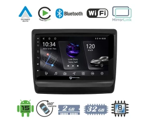VenCore 3236-10005-0715B - Οθόνη Multimedia Android 15 9 PX5S Octa-Core 2GB/32GB IPS με Πρ