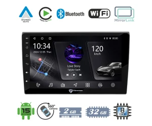 VenCore 3236-10005-0724B - Οθόνη Multimedia Android 15 9 PX5S Octa-Core 2GB/32GB IPS με Πρ