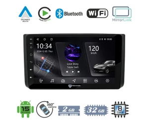 VenCore 3236-10005-0725B - Οθόνη Multimedia Android 15 9 PX5S Octa-Core 2GB/32GB IPS με Πρ