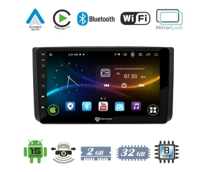 VenCore 3236-10007-0725B - Οθόνη Multimedia Android 15 9 9109A MTK6762 Octa-Core 2GB/32GB 