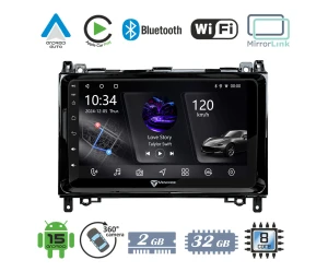 VenCore 3236-10005-0759B3 - Οθόνη Multimedia Android 15 9 PX5S Octa-Core 2GB/32GB IPS με Π