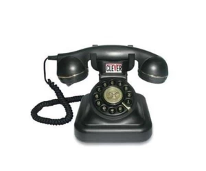 Τηλέφωνο Αντίκα - Ρετρό παλαιού τύπου - Μαύρο χρώμα