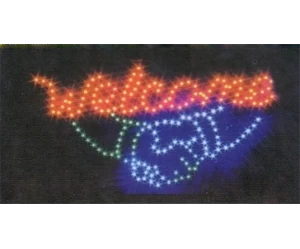 ΦΩΤΕΙΝΗ ΕΠΙΓΡΑΦΗ ΚΑΤΑΣΤΗΜΑΤΩΝ ΜΕ LED (Welcome)  101395