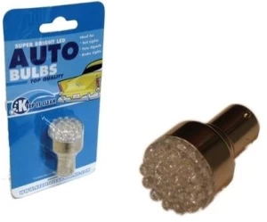 ΛΑΜΠΑ ΜΕ 12 LED ΜΟΝΟΠΟΛΙΚΗ ΑΥΤΟΚΙΝΗΤΟΥ 12 VOLT (ΣΕΤ 2 ΤΕΜΑΧΙΩΝ) 101097