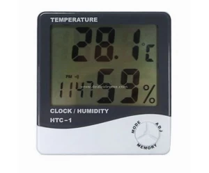 ΘΕΡΜΟΜΕΤΡΟ - ΥΓΡΟΜΕΤΡΟ - ΡΟΛΟΙ ΞΥΠΝΗΤΗΡΙ HTC-1 LCD OHSAS18001