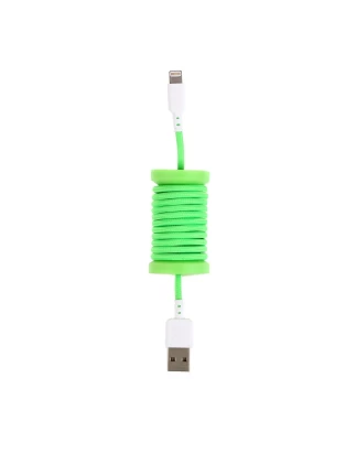 PHILO ΚΑΛΩΔΙΟ USB - LIGHTNING - 1M (PH004GR) - GREEN