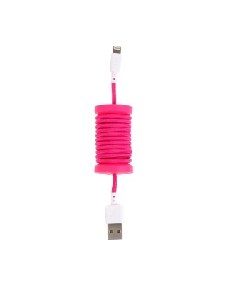 PHILO ΚΑΛΩΔΙΟ USB - LIGHTNING - 1M (PH004PK) - PINK