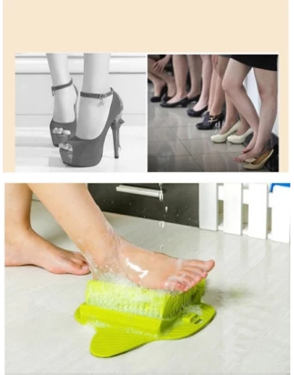Παντόφλα μπάνιου μαγική με βεντούζες - Τέλειο μασάζ και καθαρισμός ποδιών - Ασφαλείας προστασία απο γλυστρίματα OEM