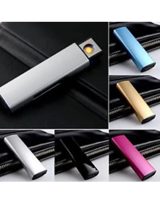 Aναπτήρας Usb Επαναφορτιζόμενος - Αντιανεμικός Κομψός OEM
