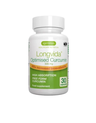 Συμπλήρωμα διατροφής Longvida Optimised Curcumin 500 mg | 30 capsules igennus