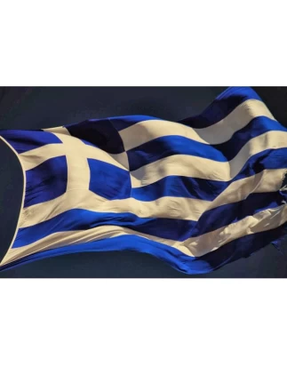 Σημαία ελληνική - αδιάβροχη - ανθεκτική, διαστάσεων 1,20 x 0,70 m OEM