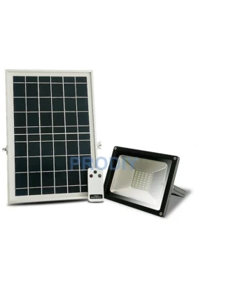 Ηλιακός προβολέας 50w IP 65 με Πάνελ 22w και τηλεχειριστήριο - Πανίσχυρος με 96 smd Led OE