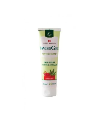 Swiss Gel Warming (100 ml)τζέλ κάνναβης και βοτάνων Herbamedicus - Θερμαντική Κρέμα Σωληνά