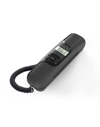  Ενσύρματο Τηλέφωνο Γόνδολα T16 Χρώμα Μαύρο Alcatel