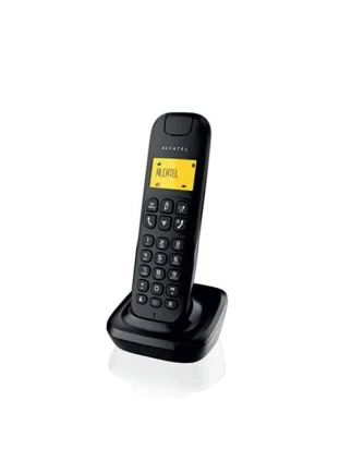 Ασύρματο τηλέφωνο με αναγνώριση κλήσης στην αναμονή Μαύρο D135 ALCATEL