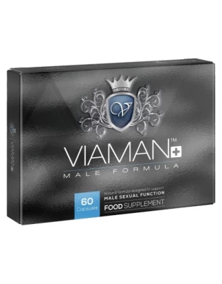 Συμπλήρωμα Διατροφής Σεξουαλικής Διέγερσης Viaman Plus Male Formula 60caps