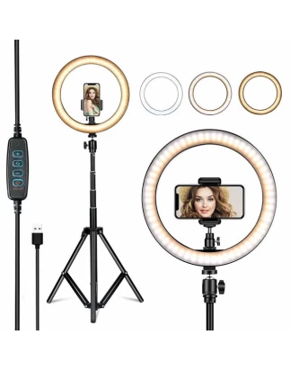Φωτιστικό Δαχτυλίδι Ring Lamp Light για τέλειο αποτέλεσμα σε Βίντεο-φώτογραφιες -Μακιγιάζ 