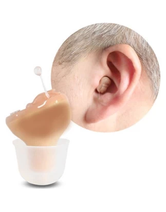 Αόρατα Ακουστικά Βοηθήματα Βαρηκοΐας-Ενισχυτής ακοής