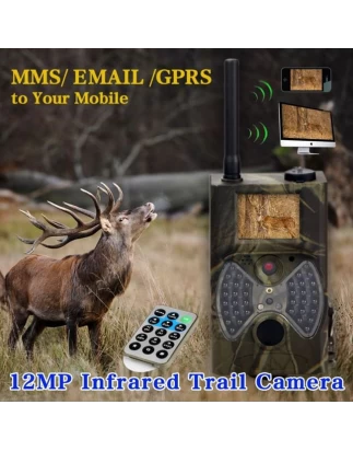 Αυτόνομη GPRS κάμερα με αυτονομία μηνών  Αποστολή MMS/Email  Ανίχνευση κίνησης  Αόρατα υπέρυθρα LED  Αδιάβροχη
