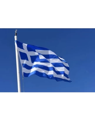 Σημαία ελληνική - αδιάβροχη - ανθεκτική, διαστάσεων 1,20 x 2m