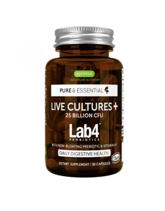 Live Cultures+ Lab4 προβιοτικά και πρεβιοτικά για την υποστήριξη του πεπτικού συστήματος I