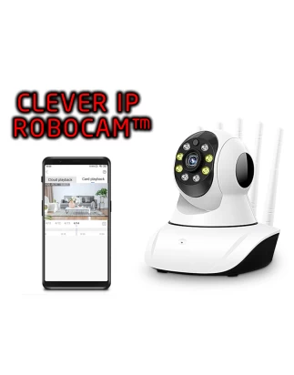 Clever IP Robocam  Ip WiFi κάμερα ρομποτική περιστρεφόμενη 360°  HD ανάλυση 960p  2MP 
