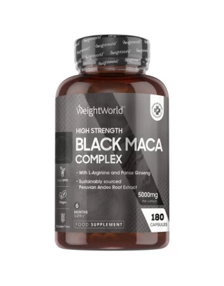 Συμπλήρωμα Black Maca Complex 5000mg Weightworld 180caps